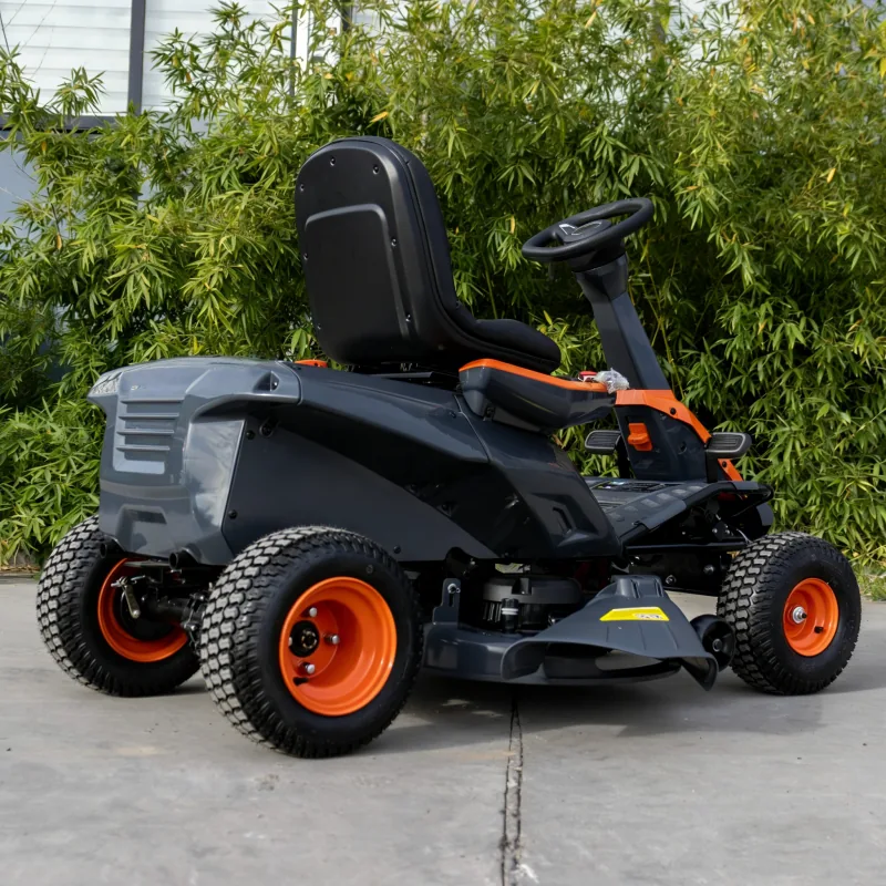 Ride-on mower view 2